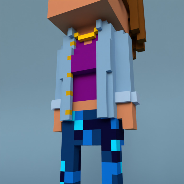 Meebit #1018 — Outfit
