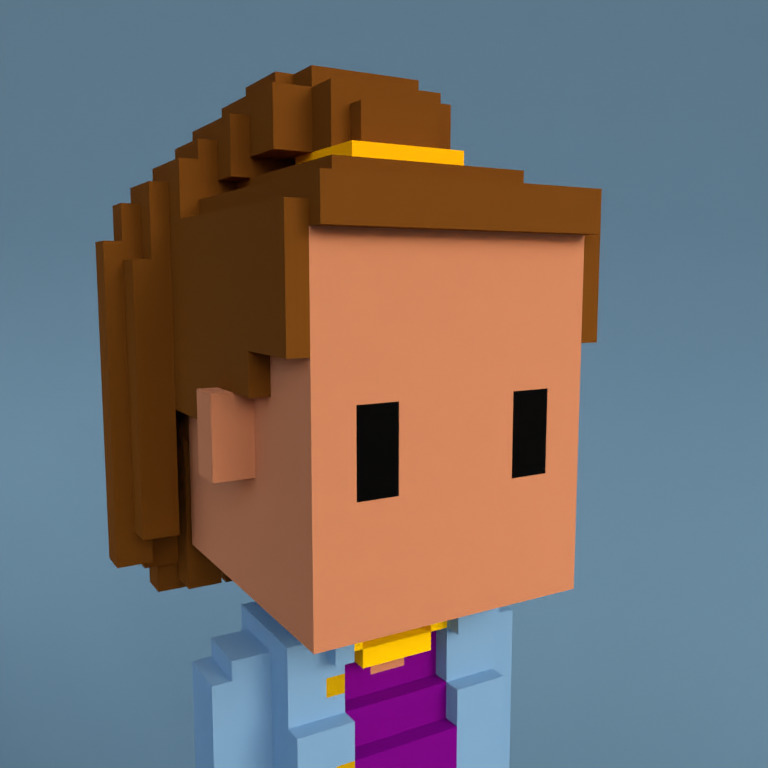 Meebit #1018 — Portrait