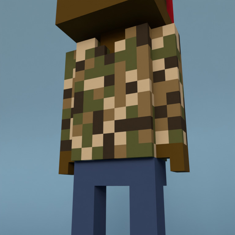 Meebit #1020 — Outfit