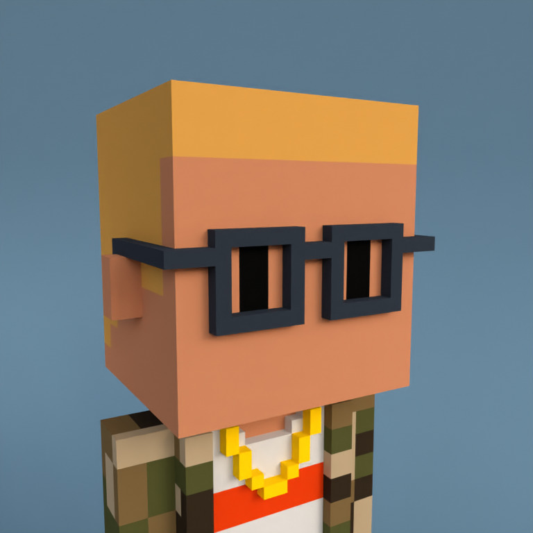 Meebit #1030 — Portrait