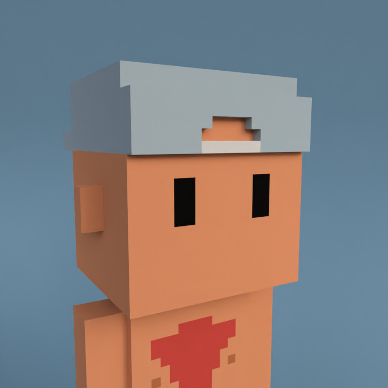 Meebit #1032 — Portrait