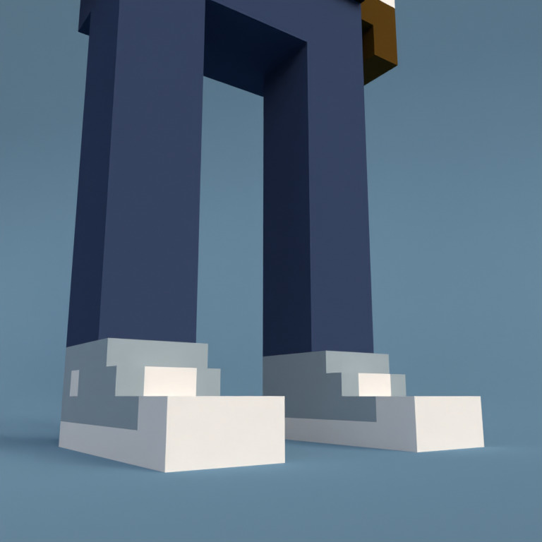 Meebit #1051 — Shoes