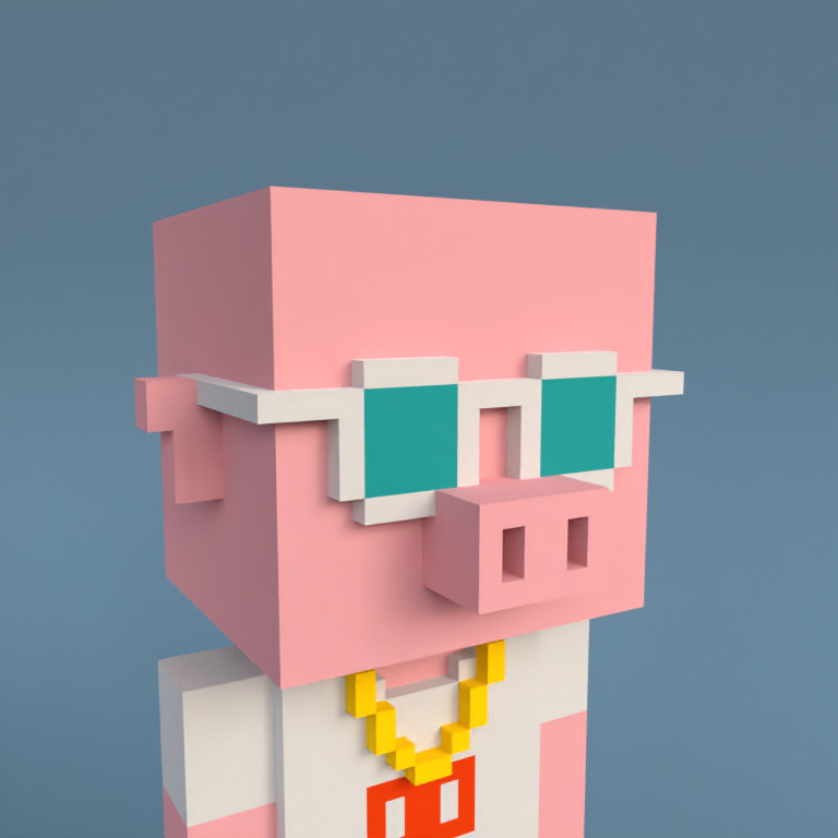 Meebit #1055 — Portrait