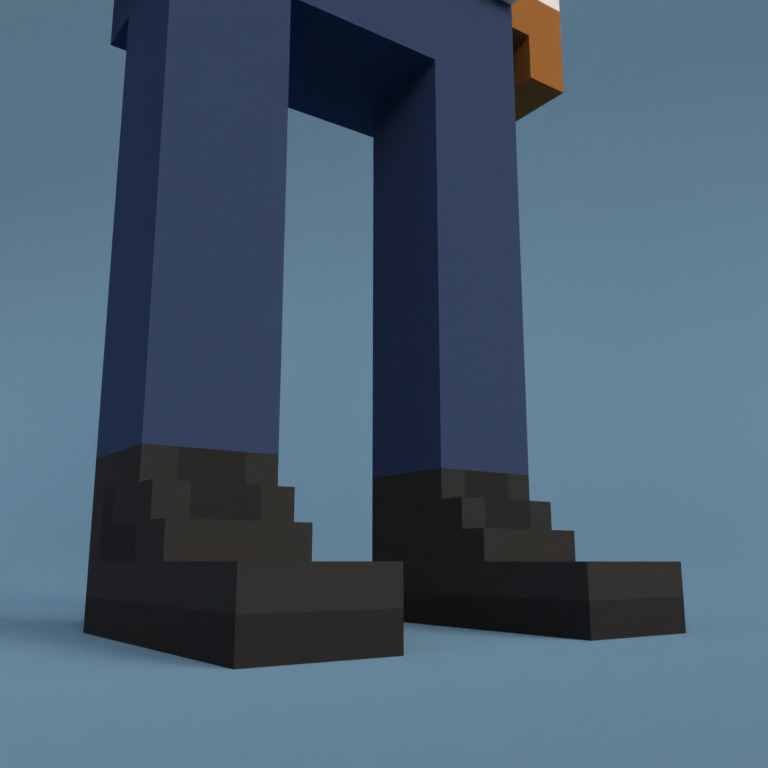 Meebit #1068 — Shoes