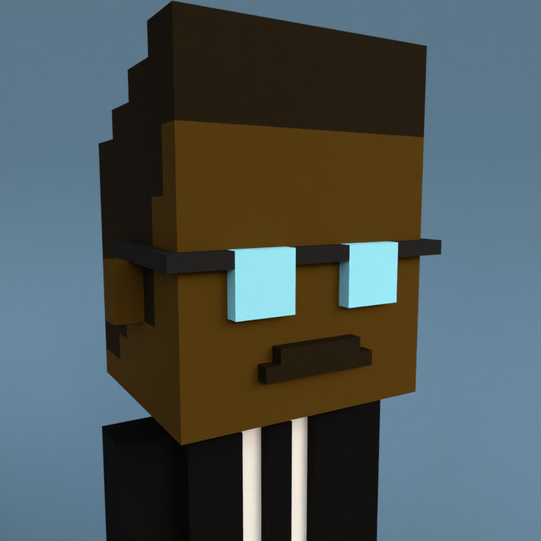 Meebit #1077 — Portrait