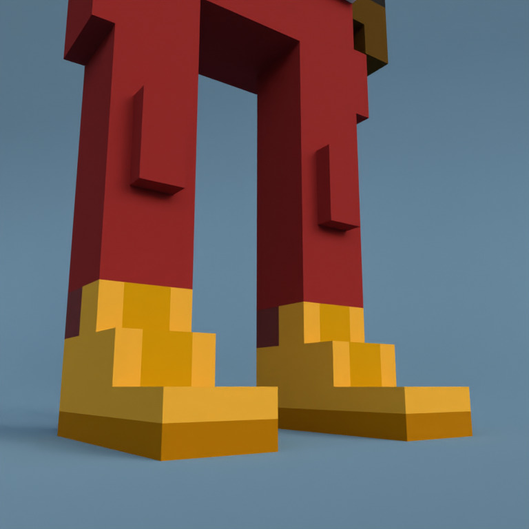 Meebit #1087 — Shoes