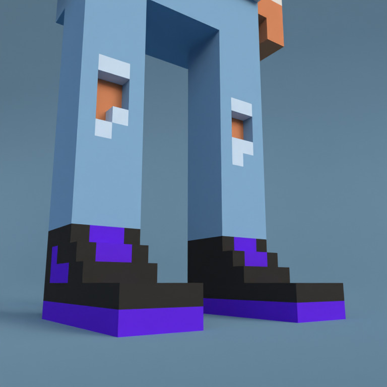 Meebit #1091 — Shoes