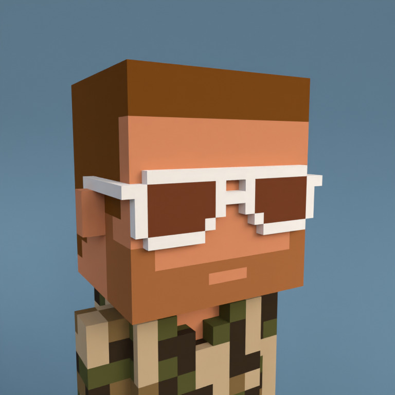 Meebit #1110 — Portrait