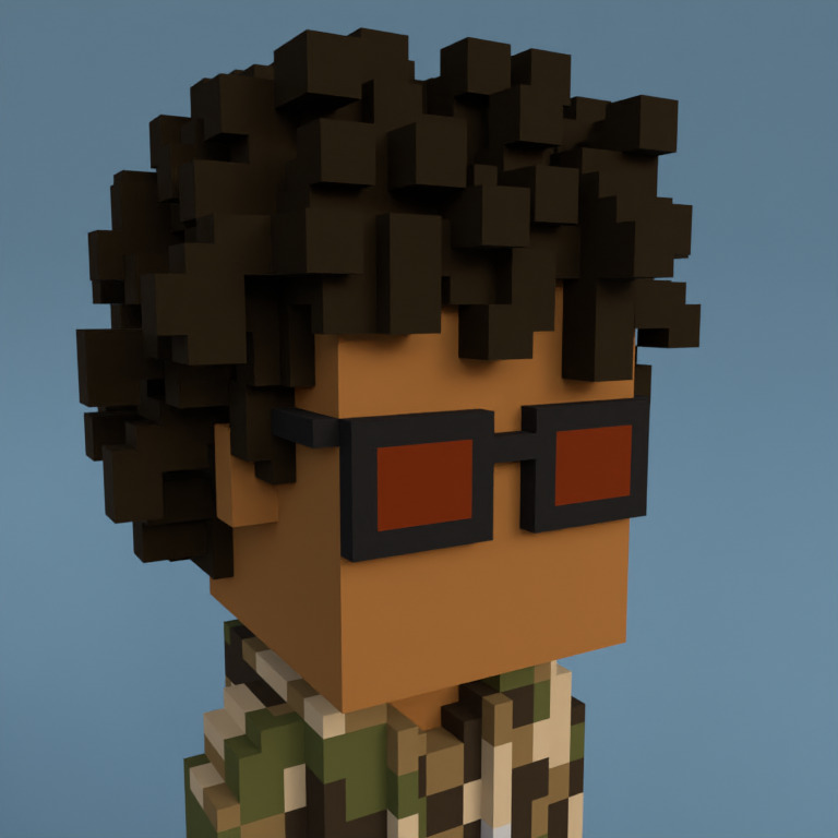 Meebit #1123 — Portrait