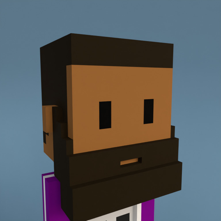 Meebit #1124 — Portrait