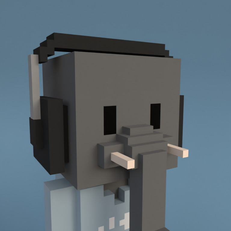 Meebit #1137 — Portrait