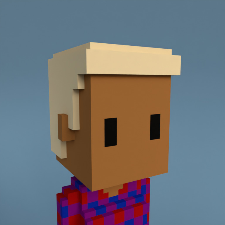 Meebit #1166 — Portrait