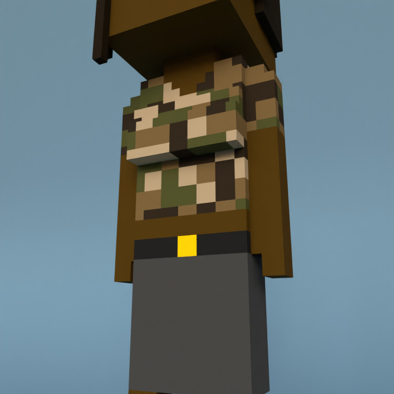 Meebit #1186 — Outfit