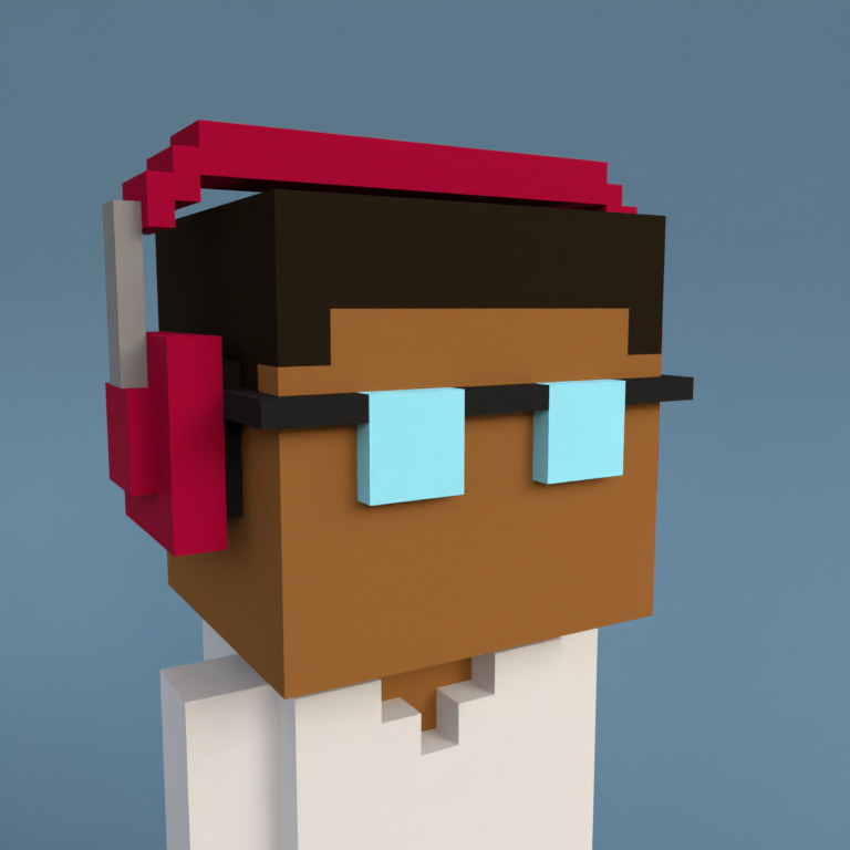 Meebit #1187 — Portrait
