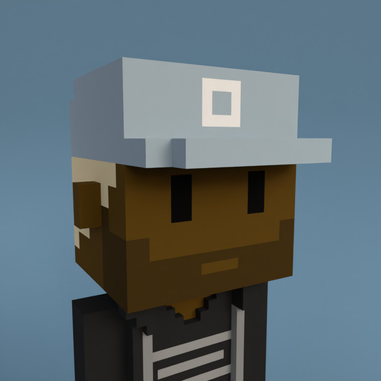 Meebit #1196 — Portrait