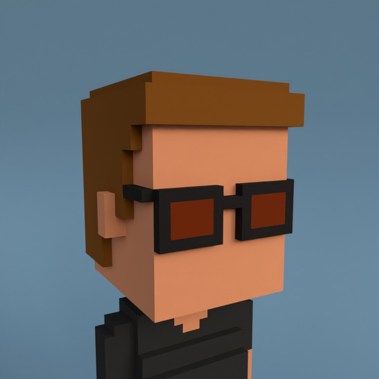 Meebit #1203 — Portrait