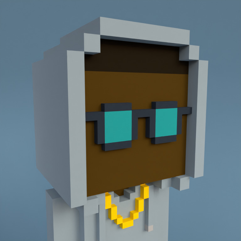 Meebit #1206 — Portrait