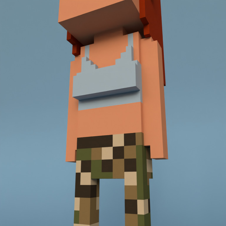 Meebit #1208 — Outfit