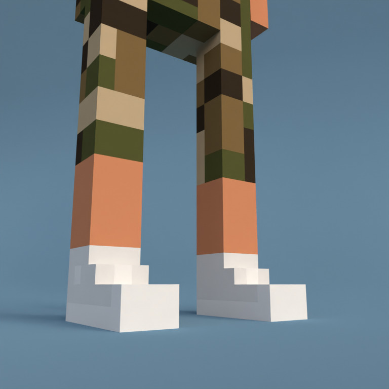 Meebit #1208 — Shoes