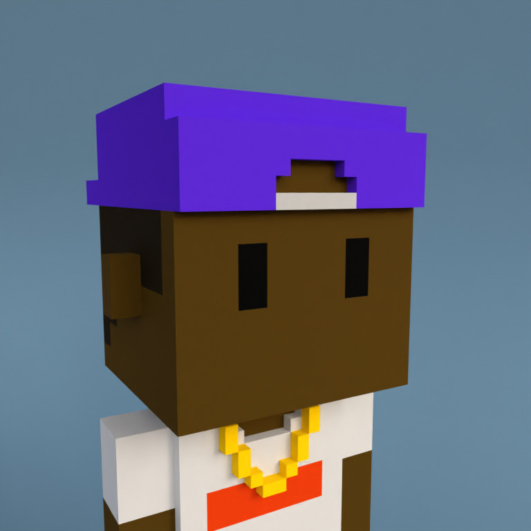 Meebit #1222 — Portrait