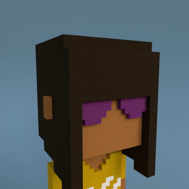 Meebit #1224 — Portrait