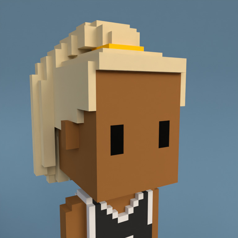 Meebit #1229 — Portrait