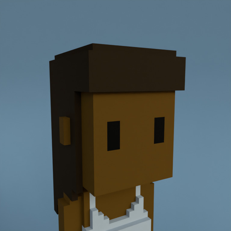 Meebit #1232 — Portrait