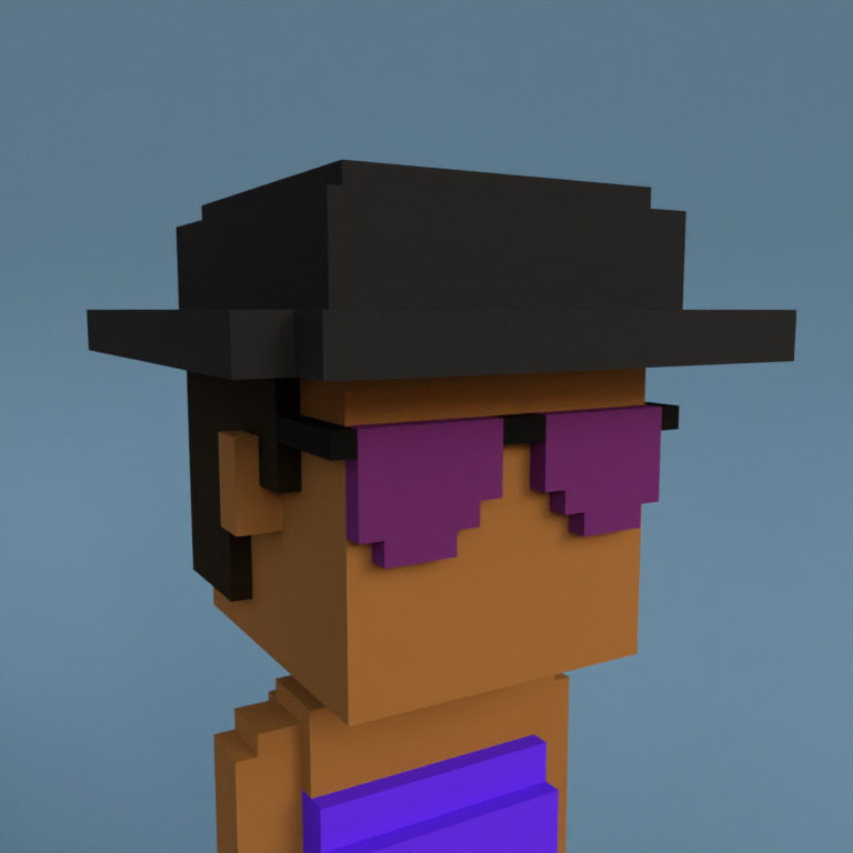 Meebit #1236 — Portrait