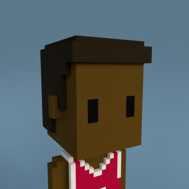 Meebit #1243 — Portrait