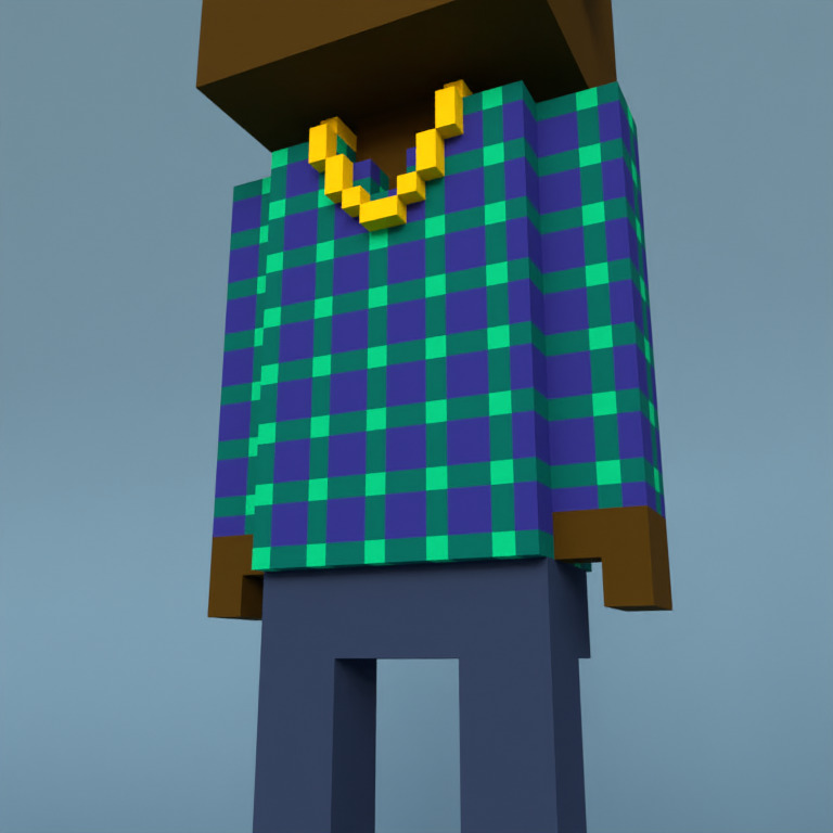 Meebit #1244 — Outfit