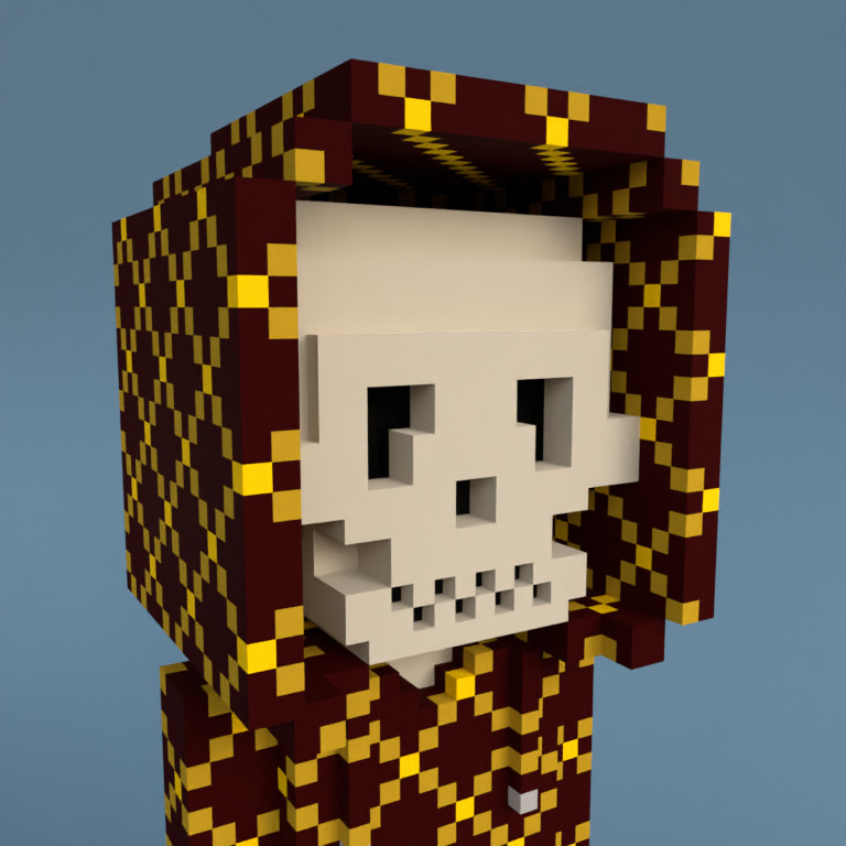 Meebit #1252 — Portrait