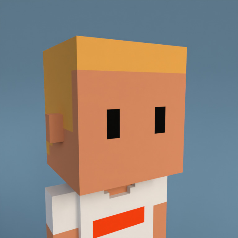 Meebit #1255 — Portrait