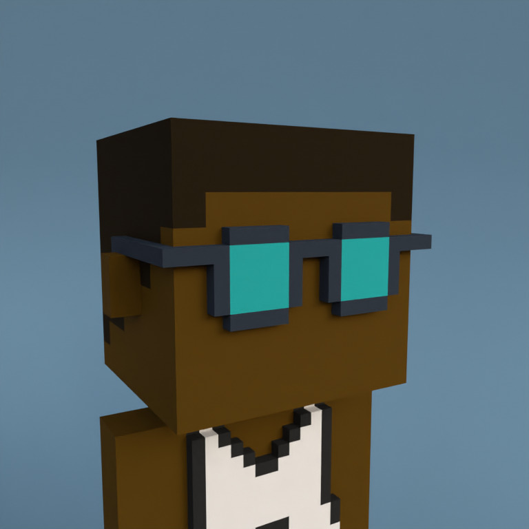 Meebit #1256 — Portrait