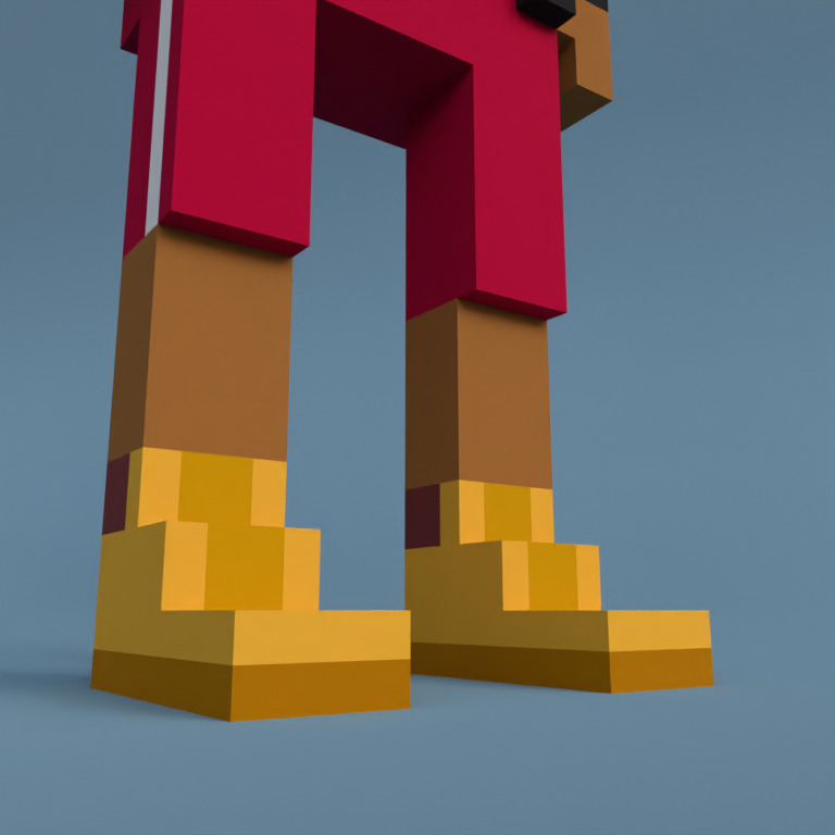 Meebit #1257 — Shoes
