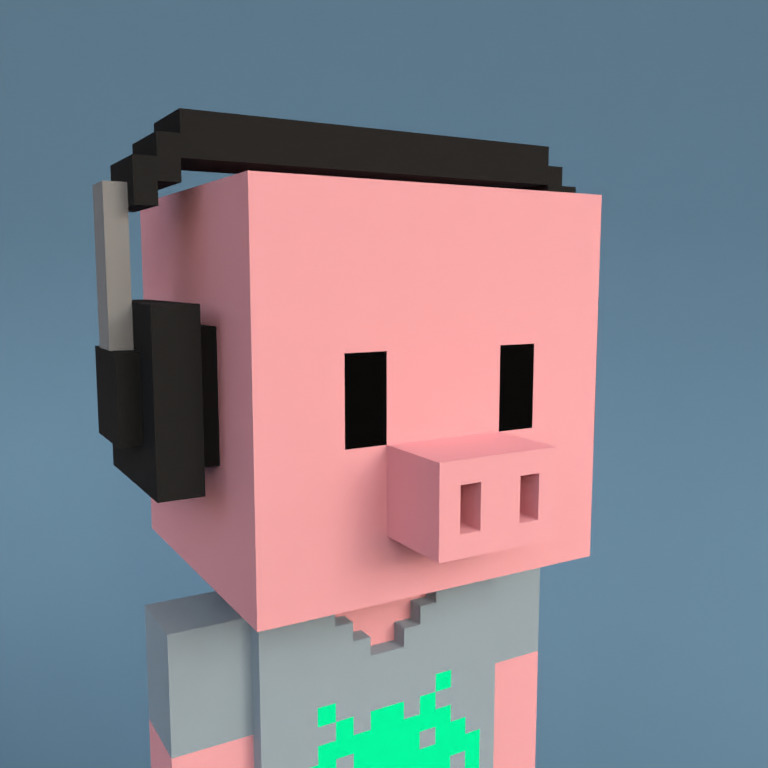 Meebit #1261 — Portrait