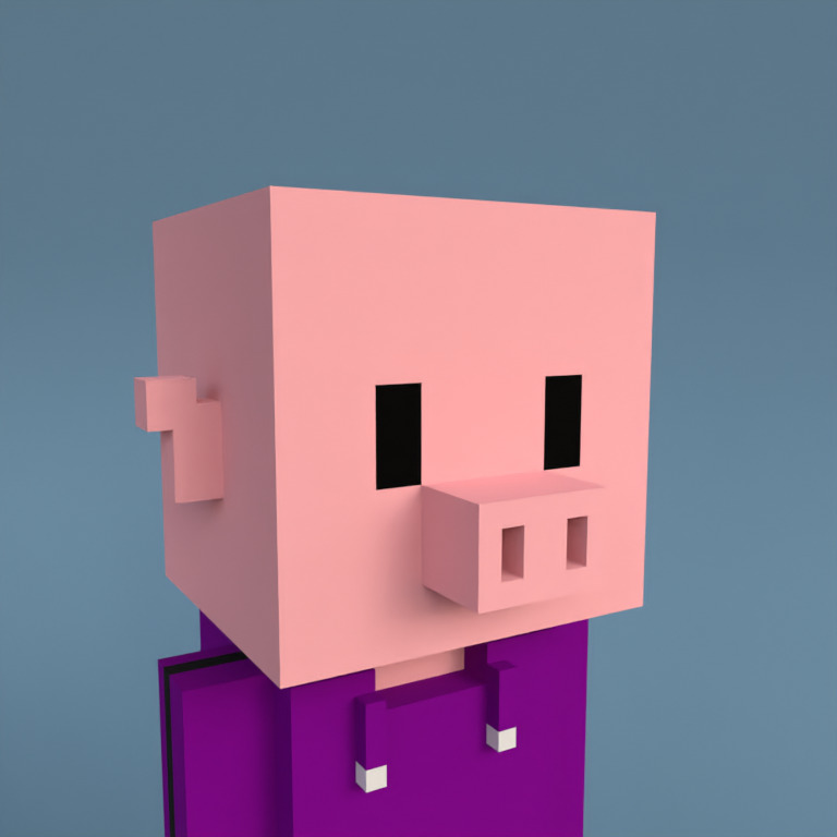 Meebit #1264 — Portrait