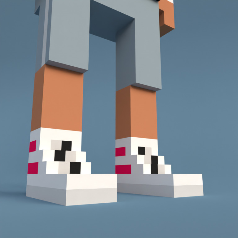 Meebit #1272 — Shoes