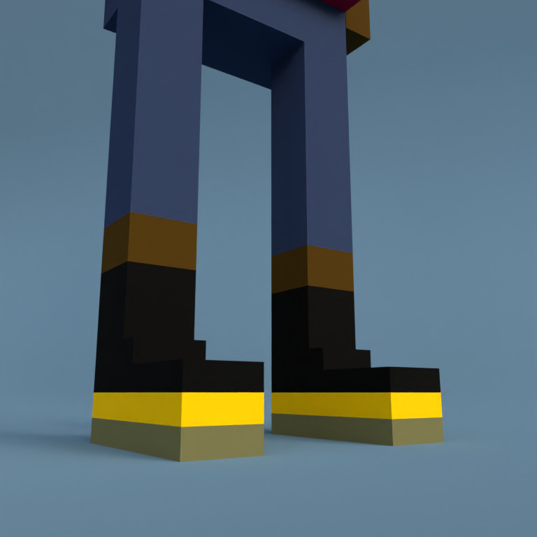 Meebit #1282 — Shoes