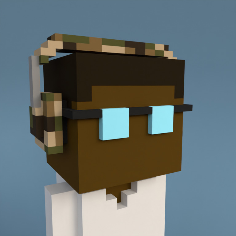 Meebit #1283 — Portrait