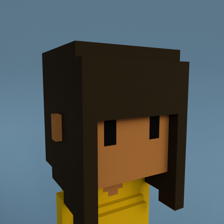 Meebit #1284 — Portrait