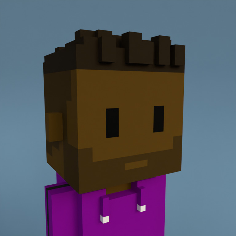 Meebit #1286 — Portrait