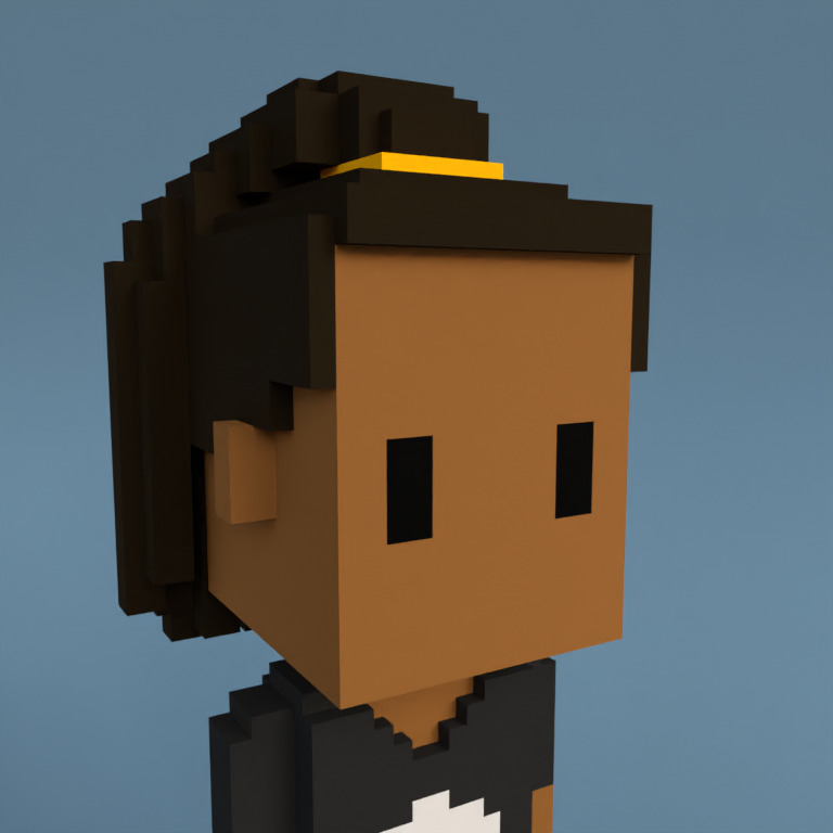 Meebit #1290 — Portrait