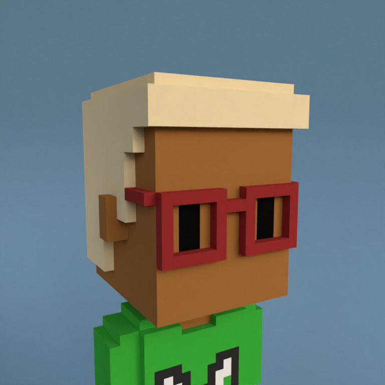 Meebit #1291 — Portrait