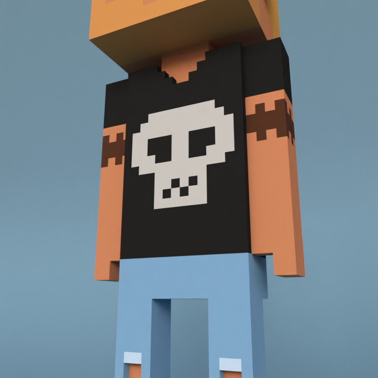 Meebit #1292 — Outfit