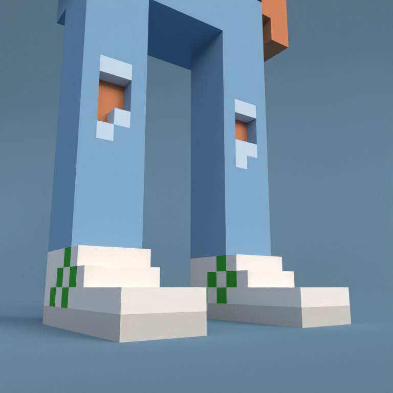 Meebit #1292 — Shoes