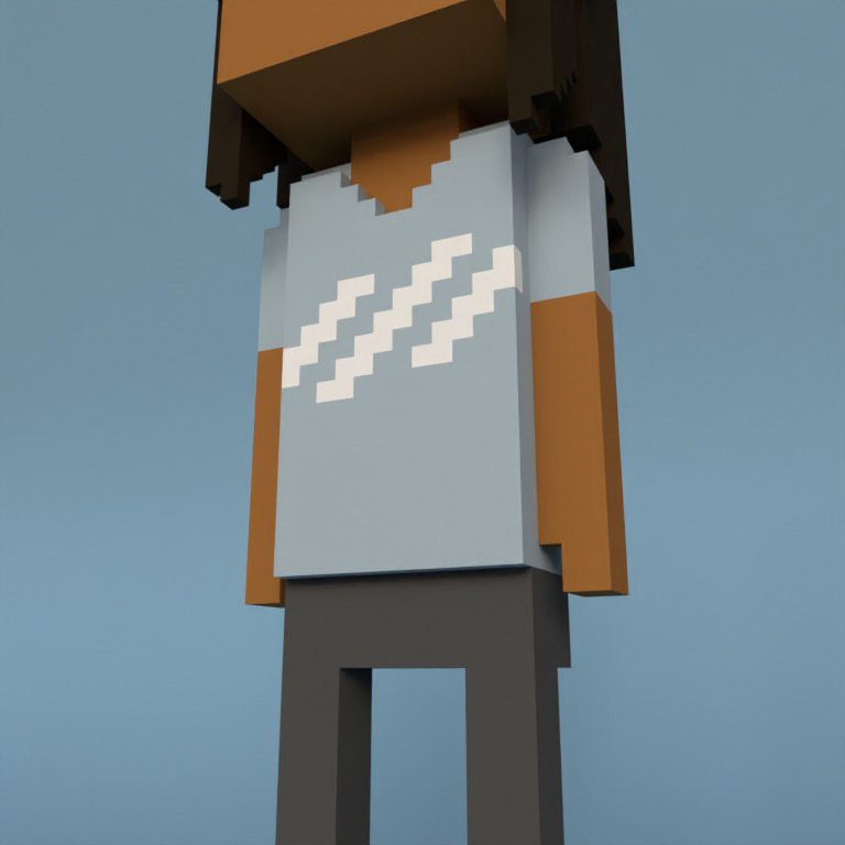 Meebit #1296 — Outfit