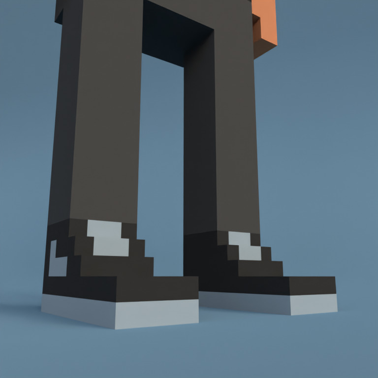 Meebit #1298 — Shoes