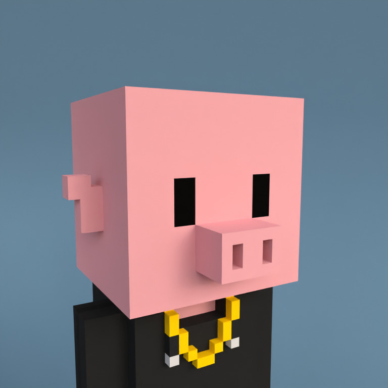 Meebit #1302 — Portrait