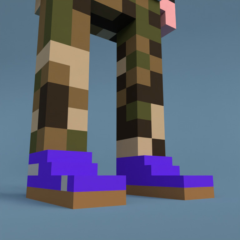 Meebit #1302 — Shoes