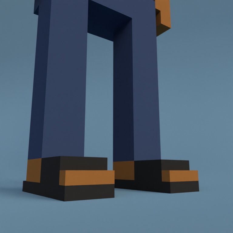 Meebit #1308 — Shoes